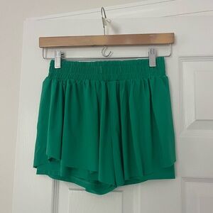 Green Women's Shorts